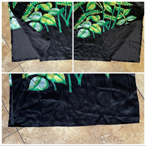 Kite and Butterfly Wild Rose Silk Rio Maxi Dress - XS - Picture 8 of 9